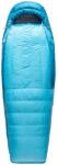 Sea to Summit Дамски пухен спален чувал Sea to Summit Women's Trek Women's -9°C Down Sleeping Bag - Blue Atoll - размер Regular (513-1649-0111) Спален чувал