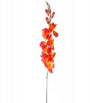 Goliat Mesterséges Gladioli Ág Narancssárga 70 cm Váza Dekoráció (GL-82/P)