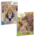 Ars Una Spirálfüzet vonalas ARS UNA Icons of the Wild A/4 60 lapos (53894922)