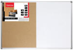 Optima Kombitábla OPTIMA parafa mágneses aluminium keret 30x45 cm (22383)