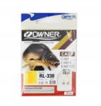 Owner Hooks Horgok előtétzsinórral Owner RL-330 9 db. Méret: 8 (HO-RL33008)