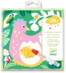DJECO Set pictura cu apa Animale din gradina Djeco (DJ00953)