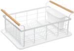 5five Simple Smart Scurgator vase Blair White, otel, 43 x 32 x H18.6 cm Uscator vase