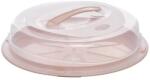 5five Platou tort cu capac Morsey, plastic, coral, 33 x 9 cm