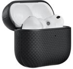 Pitaka Carcasa Pitaka pentru AirPods Pro 3, Fibra de Aramida, Negru (APM2501)