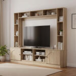FDY Set TV Ambera, culoare sonoma, 200 x 40 x 171.5 cm