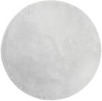 Pure Line Home Кръгъл плюшен килим huarte, сив