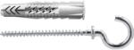 Fischer Univerzális dübel UX RH 8 x 50 - peremmel és körkampóval, 25 db/csomag (94409) - metacsavar