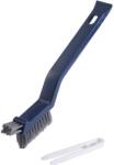 Flippy Perie 3in1 de Curatat Podele si Rosturi, Flippy, Lungime Maner 28 cm, Peri din PP, Otel si Plastic, Cleste pentru Scame si Par Inclus, Albastru (132365)