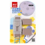 Flippy Radiera, Flippy, cu 2 Rezerve, Reglare Pull-Push, din Cauciuc, Crem (134312)