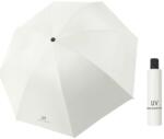 Flippy Umbrela de Ploaie Unisex, Flippy, cu Protectie UV Soare, Rezistenta la Vant si Ploaie, Pliabila, din Vinil si Otel, 96 x 67 cm, Bej deschis (161759)