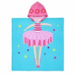 Flippy Prosop de Plaja, Flippy, Model Balerina, Material Textil Usor si Absorbant, Uscare Rapida, Atingere Placuta si Confort dupa Baie sau Inot, Ideal pentru Plaja, Picnic, Piscina, Camping si Vacante, Dime Prosop