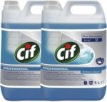 Flippy Pachet CIF Professional Brilliance Ocean - Detergent Universal pentru Suprafete 2×5 L (165866)