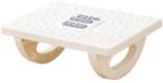 Flippy Suport Ergonimic pentru Picioare, Flippy, Plastic, cu Role de Masaj pentru Talpi, pentru Birou, Usor de Transportat, Detasabil, 33.5x24x12 cm, Alb (131592)