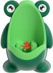 Flippy Pisoar pentru Baieti, Flippy, 0-8 Ani, in Forma de Broasca, Perie Inclusa, Montare pe Perete, Carlig Autoadeziv Inclus, 29 x 22.5 cm, Verde (133340) Olita