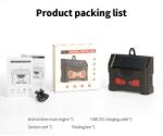 Flippy Set 2 Aparate Solare LED cu Ultrasunete, Flippy, Repelent pentru Animale Mari si Mici, Lumina Rosie si Alba, Anti Rozatoare, Anti Insecte, Frecventa 9-36KHZ, 10.2 x 10.6 x 2.8 cm, Negru (132102)
