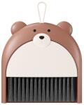 Flippy Set Matura si Faras, Flippy, Pentru Birou, din PP, Model Ursulet, 23.5 x 18 cm, Maro (133019)