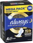 Always Absorbante, Always, Ultra Secure Night, Set 36 Bucati (61131)