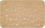 Flippy Covoras pentru Baie Antiderapant, Flippy, Uscare Rapida, Model 3D Piatra, 40x60 cm, Bej (126499) Covor baie