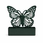 Flippy Suport Metalic pentru Spirala Anti-Tantari, Flippy, Model Decorativ Fluture, Baza Stabila pentru Ardere, Utilizare Interior si Exterior, 13.5 x 4.5 x 16 cm, Verde (296617)