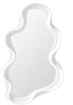 Flippy Oglinda de Perete, Flippy, Decorativa, pentru Baie, Dormitor, Sufragerie, Model Minimalist in Forma de Nor, 41x26 cm, Alb (132384)