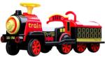 Flippy Masinuta Electrica Flippy, Tip Trenulet cu Vagon Detasabil, Pentru 2 Persoane, cu Telecomanda, Lumini si Sunete, Locomotiva cu Vapori de Abur, 1-6 Ani, 46 x 33 x 72 cm, Rosu (125847)