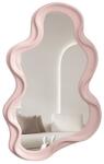 Flippy Oglinda de Perete, Flippy, Decorativa, pentru Baie, Dormitor, Sufragerie, Model Minimalist in Forma de Nor, 41x26 cm, Roz (132385)