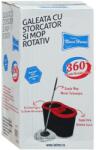 Nova Home Set Galeata cu Storcator si Mop Rotativ, Coada Mop Metal Telescopia, 360 grade Rotatie Mop, Capacitate Galeata 14 L (53009)
