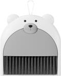 Flippy Set Matura si Faras, Flippy, Pentru Birou, din PP, Model Ursulet, 23.5 x 18 cm, Gri (133018)