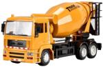 Flippy Camion Betoniera Jucarie pentru Copii, Flippy, Jucarie Camion Betoniera cu Telecomanda, Jucarie de Constructie, Acumulator cu Incarcare USB, 29 x 13 x 9 cm, Galben (137441)