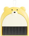 Flippy Set Matura si Faras, Flippy, Pentru Birou, din PP, Model Ursulet, 23.5 x 18 cm, Galben (133017)