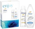 Dove Set Cadou, DOVE, Sg250ml Deo150ml Hidrating, Gel de Dus 250 ml, Deodorant 150 ml (61172)