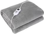 Flippy Patura Cu Incalzire Electrica, Flippy, 135 W, 180x130 cm, 6 Trepte De Incalzire, Flanel, Gri (125529) Patura