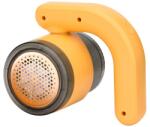 Flippy Aparat Pentru Curatat Scame, Par Si Praf, Flippy, cu LED, Pentru Diferite Tipuri De Material, Cu Lame Din Otel Inoxidabil, Compartiment de Depozitare, Maner Reglabil, 11x10.5x8.7 cm, Galben (132816)