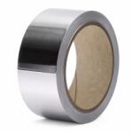 Flippy Banda Adeziva din Aluminiu pentru Izolare, Etansare si Protectie Suprafete, Rezistenta la UV, Aderenta Ridicata, 50 mm x 50 m, Argintiu (175944)