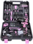 Flippy Set Scule, Flippy, Masina De Gaurit Si Insurubat, 18-21 V, Motor Fara Perii, 2 Trepte Viteza, 27 x 27 x 9 cm, Multicolor (165268) Trusa unelte