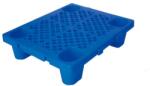 Flippy Palet de Transport, Flippy, 60 x 40 x 12 cm, din Plastic durabil, Palet pentru Stivuitor in Depozit, Rezistent la Umiditate, Grila Ingrosata, 4 (165143)
