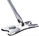 Flippy Mop Plat, Flippy, cu Sistem de Stoarcere, 2 Lavete Incluse, Lungime Telescopica 140 cm, Argintiu (126478)