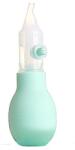 Flippy Set Aspirator Nazal pentru Copii, Flippy, Manual, Anti-Reflux, cu Pompita, Usor de Curatat, Varf din Silicon, 11.2x4cm, Verde (126541)