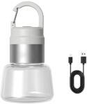 Flippy Lampa Portabila, Flippy, de Voiaj/Camping, Incarcare USB, IPX5, LED RGB, din ABS, 300 mAh, 10 x 5.5 x 5.5 cm, Alb (164149)