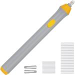 Flippy Radiera Electrica, Flippy, pentru Schite si Arta, Grosime Varf 3 mm/5 mm, Baterii 2 x AA (neincluse), din ABS, Gri (134414)