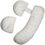 Flippy Set Perna pentru Gravide, Flippy, Husa Detasabila, Utilizare in Forma H si U, Reglabila, Latime Ajustabila, Proactive, Gri (128245)