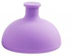 Flippy Dispozitiv Terapeutic Sputa, Flippy, Cupa pentru Terapie Toracica, Dispozitiv de Eructare, pentru Sugari si Copii, 7.5 x 6 cm, din Silicon, Mov (134447)
