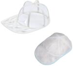 Flippy Husa de Spalare Sapca, Flippy, pentru Masina de Spalat, din Poliester, Circumferinta 53 cm, cu Fermoar, cu Suport Sapca, Alb/Albastru (134446)