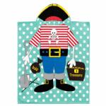 Flippy Prosop de Plaja, Flippy, Model Pirat, Material Textil Usor si Absorbant, Uscare Rapida, Atingere Placuta si Confort dupa Baie sau Inot, Ideal pentru Plaja, Picnic, Piscina, Camping si Vacante, Dimensi Prosop