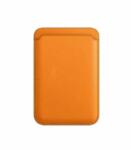 Flippy Portofel Flippy MagSafe piele pentru carduri compatibil cu Apple iPhone 12/12 Mini/12 Pro/12 Pro Max, Portocaliu (103274)