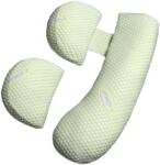 Flippy Set Perna pentru Gravide, Flippy, Husa Detasabila, Utilizare in Forma H si U, Reglabila, Latime Ajustabila, Proactive, Verde (128194)