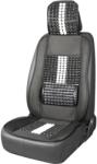 AMiO Husa scaun auto cu bile de masaj, suport lombar si tetiera, dimensiuni 131 x 46 cm, culoare Neagra (AVX-AM03648) - edanco