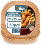  VILDE papírbetét airfryer-hez (forrólevegős sütőhöz) - 23×23 cm, 50 db (279046)