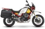 Shad Set complet cutii aluminiu laterale, 36L 47L SHAD TERRA NEGRU, include kit montare SHAD MOTO GUZZI V 85 TT (261329)
